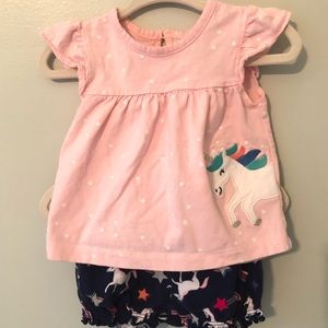 Playful unicorn outfit